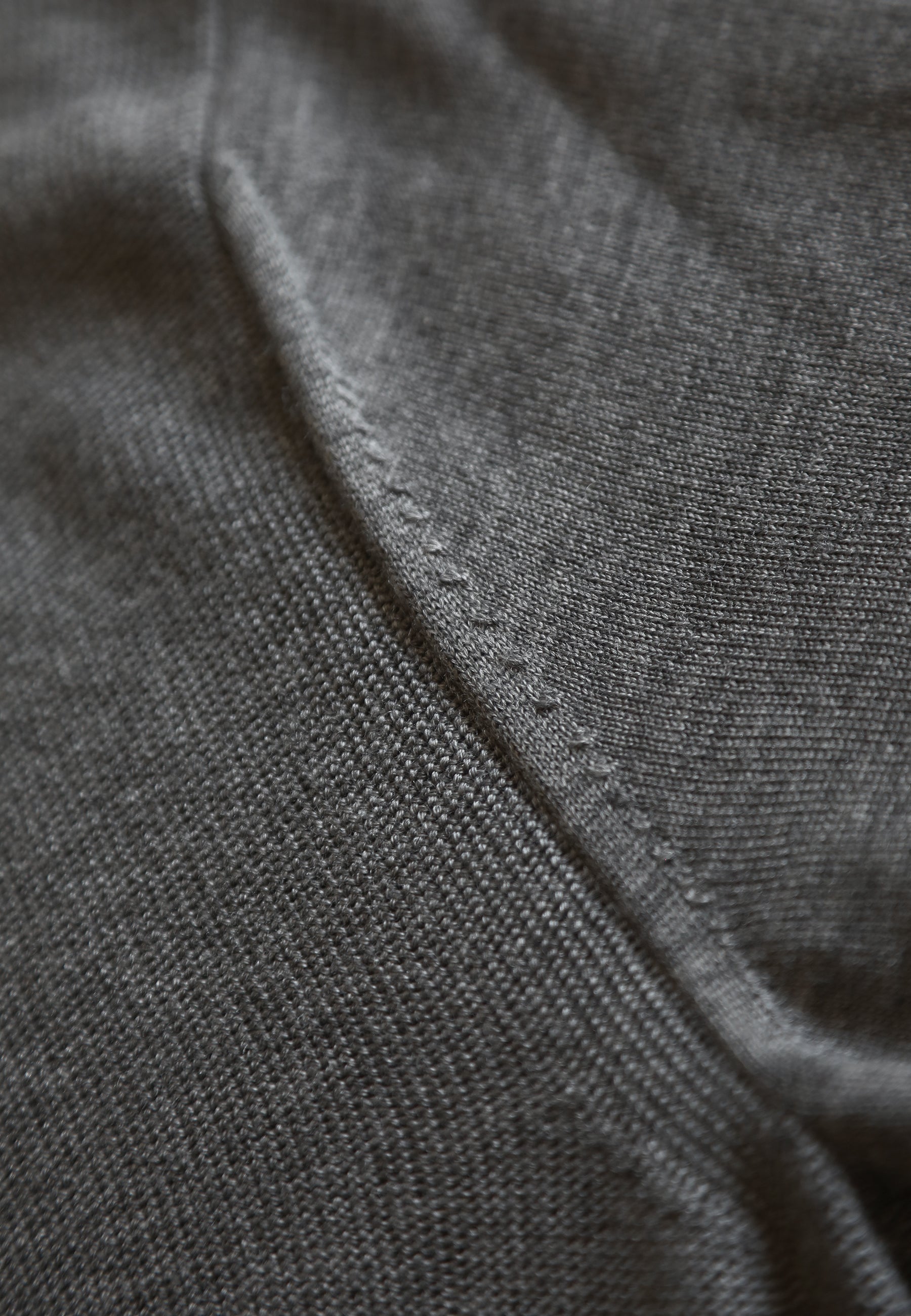 1884 Felpa in maglia uomo fumo