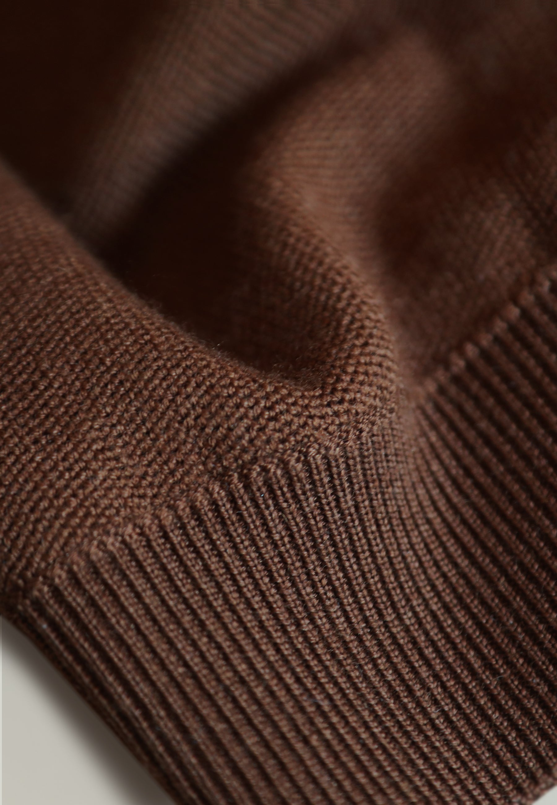 1884 Felpa in maglia donna mogano