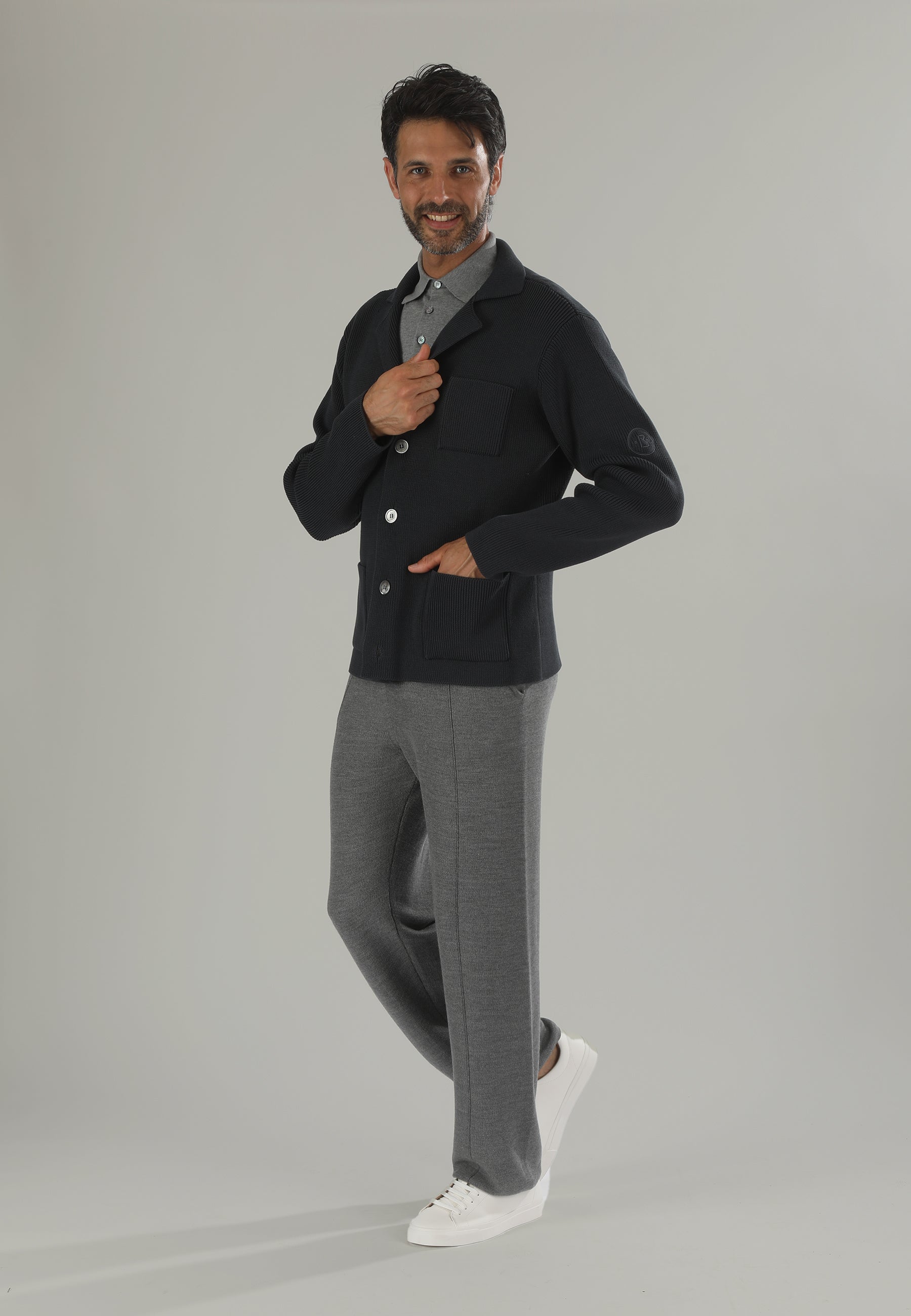 MILANO Blazer uomo antracite