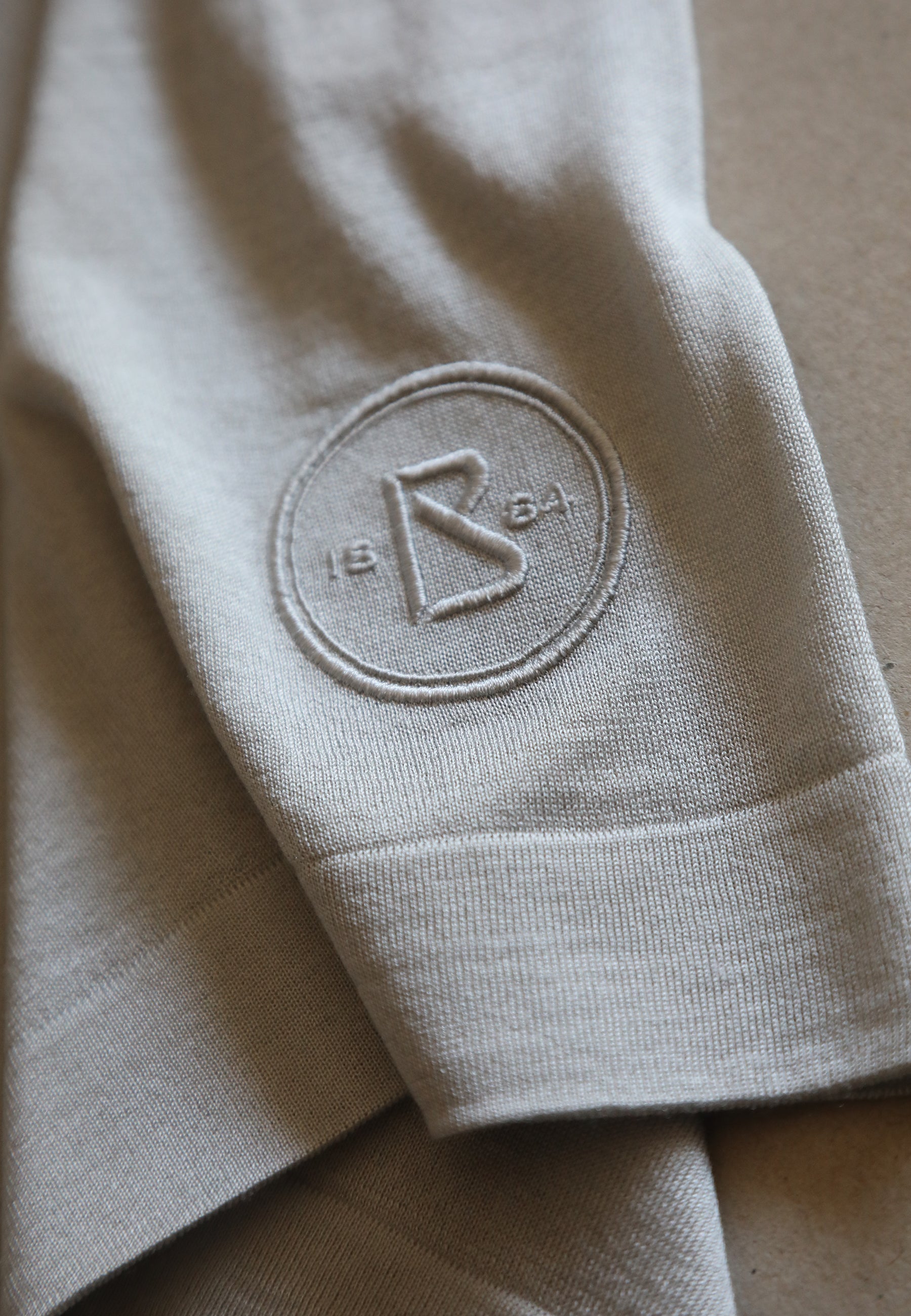 Nuvola T-shirt seta donna perla