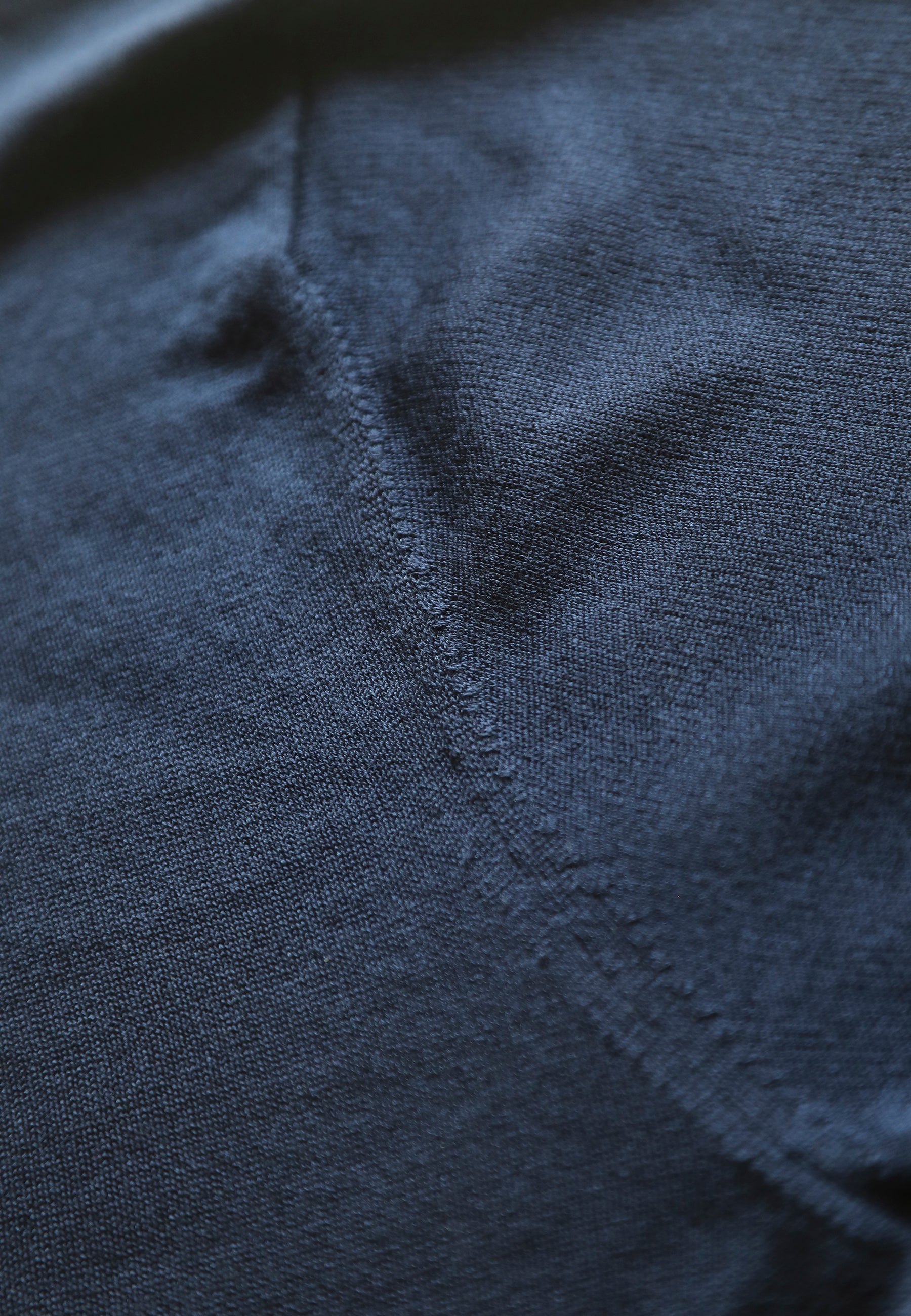 Nuvola T-shirt seta uomo blu