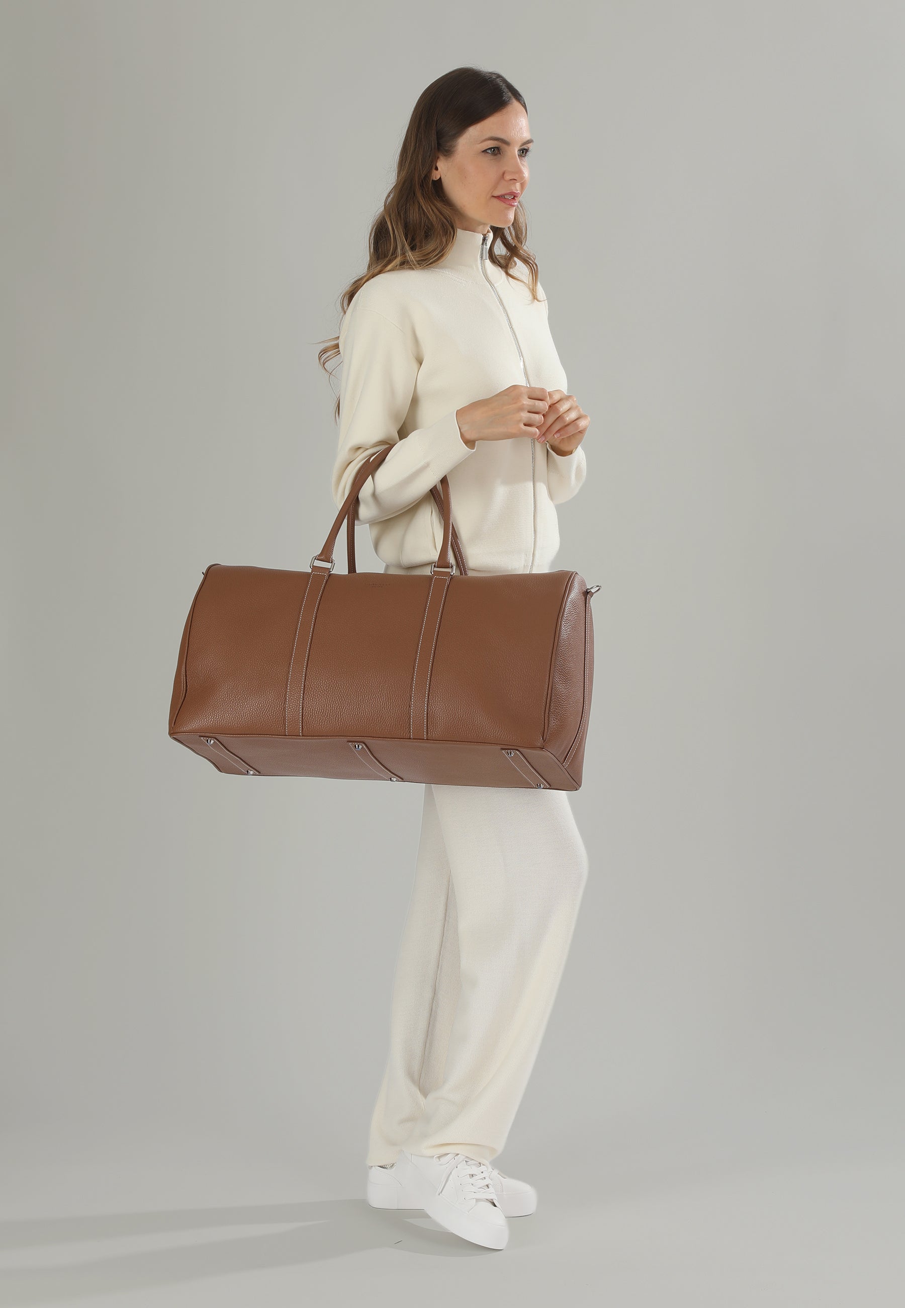 1884 Bomber zip donna ecrù