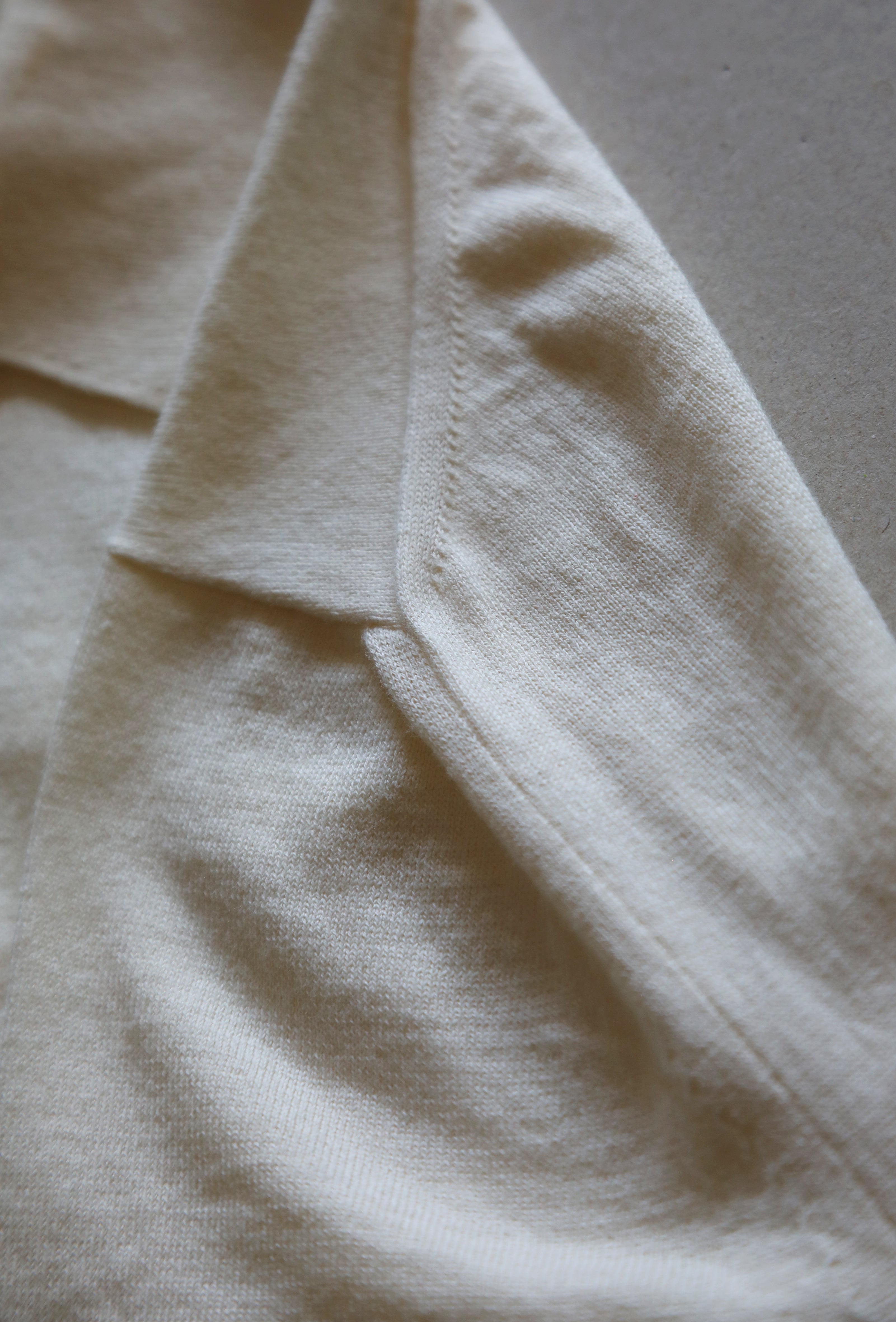 BRERA Polo maglia uomo ecrù