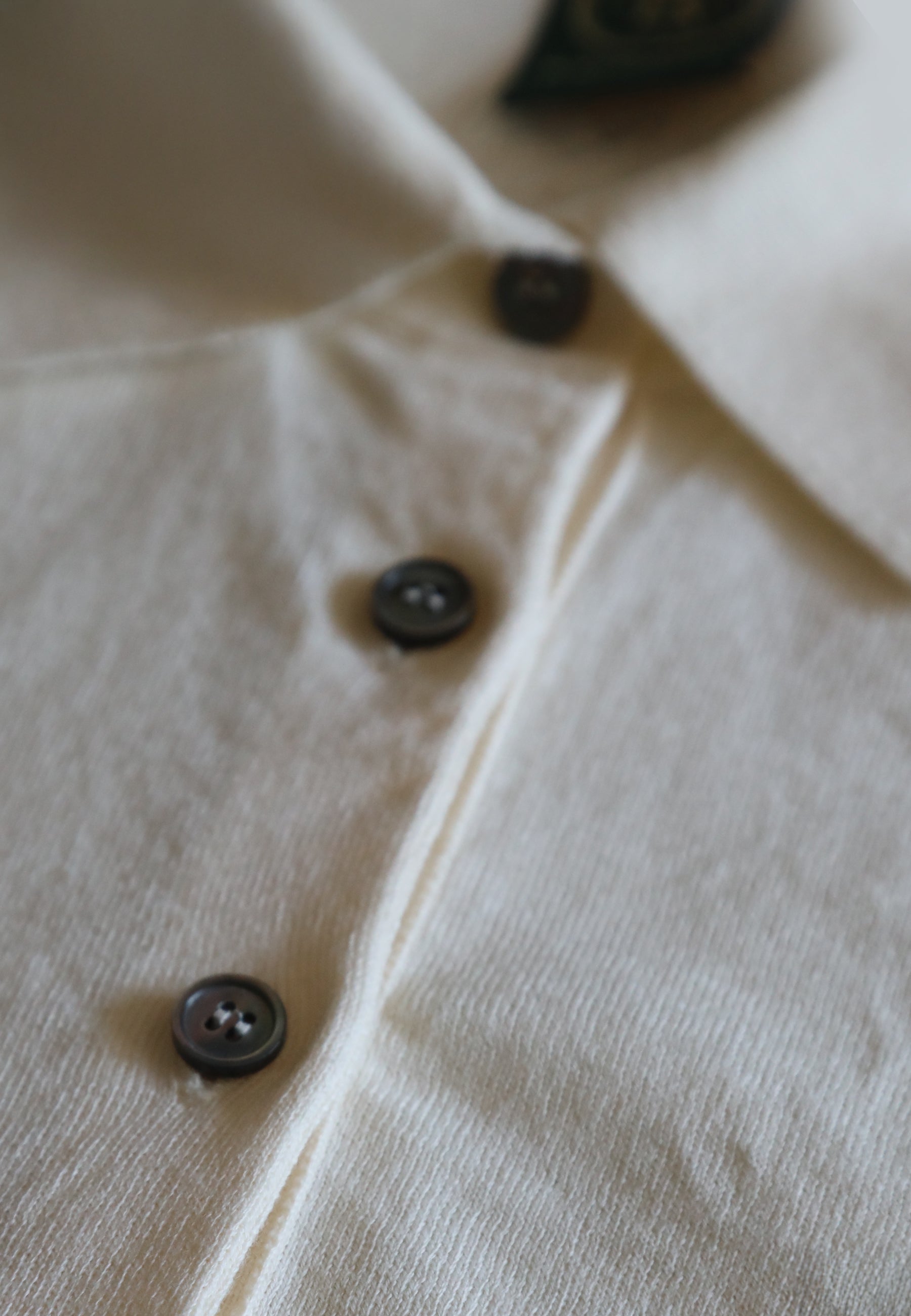 BRERA Polo maglia donna ecrù