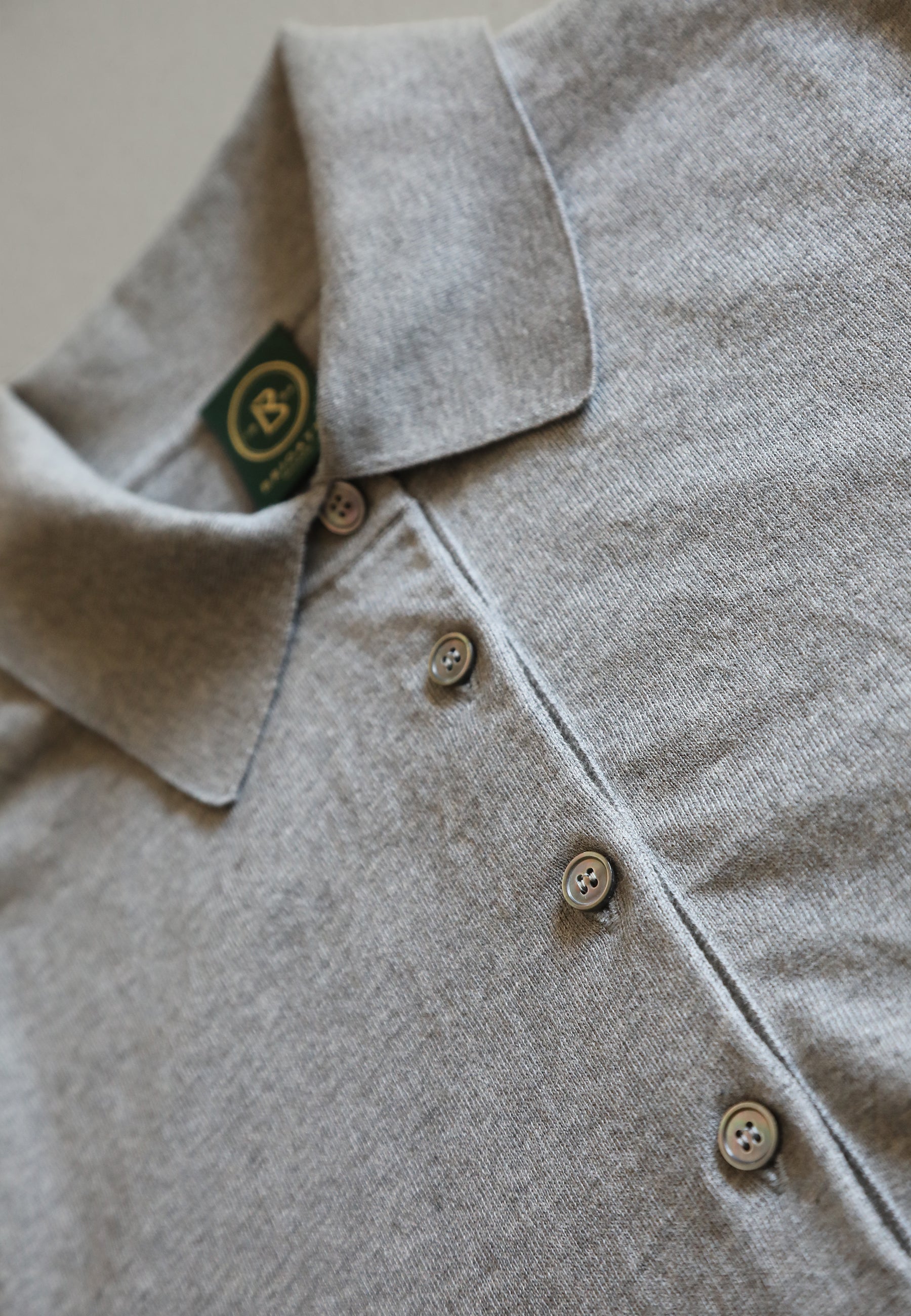 BRERA Polo maglia donna grigio