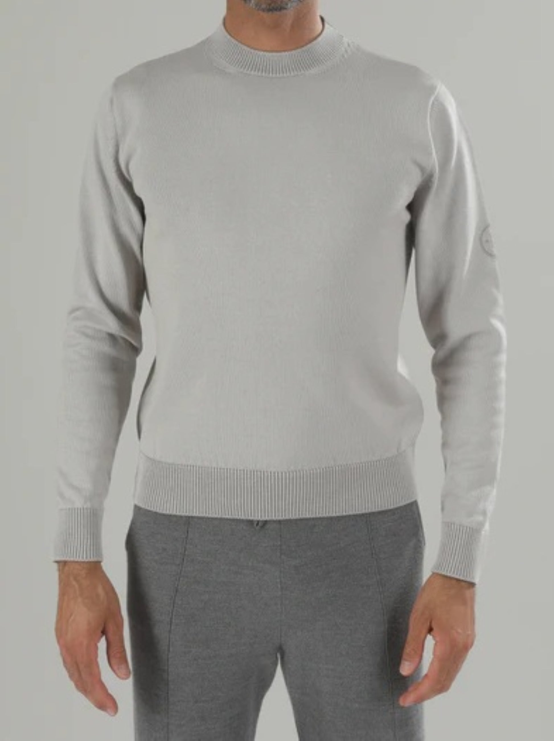Crewneck man pearl