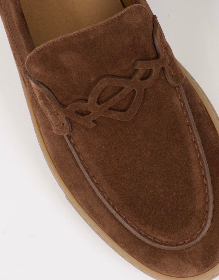 "BRIGATTINO" Slip-on loafers color cocoa