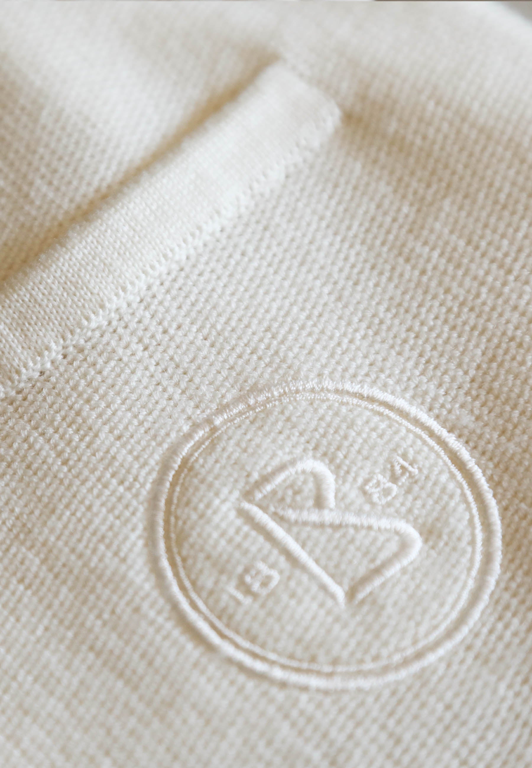 1884 Jogger in maglia donna ecrù