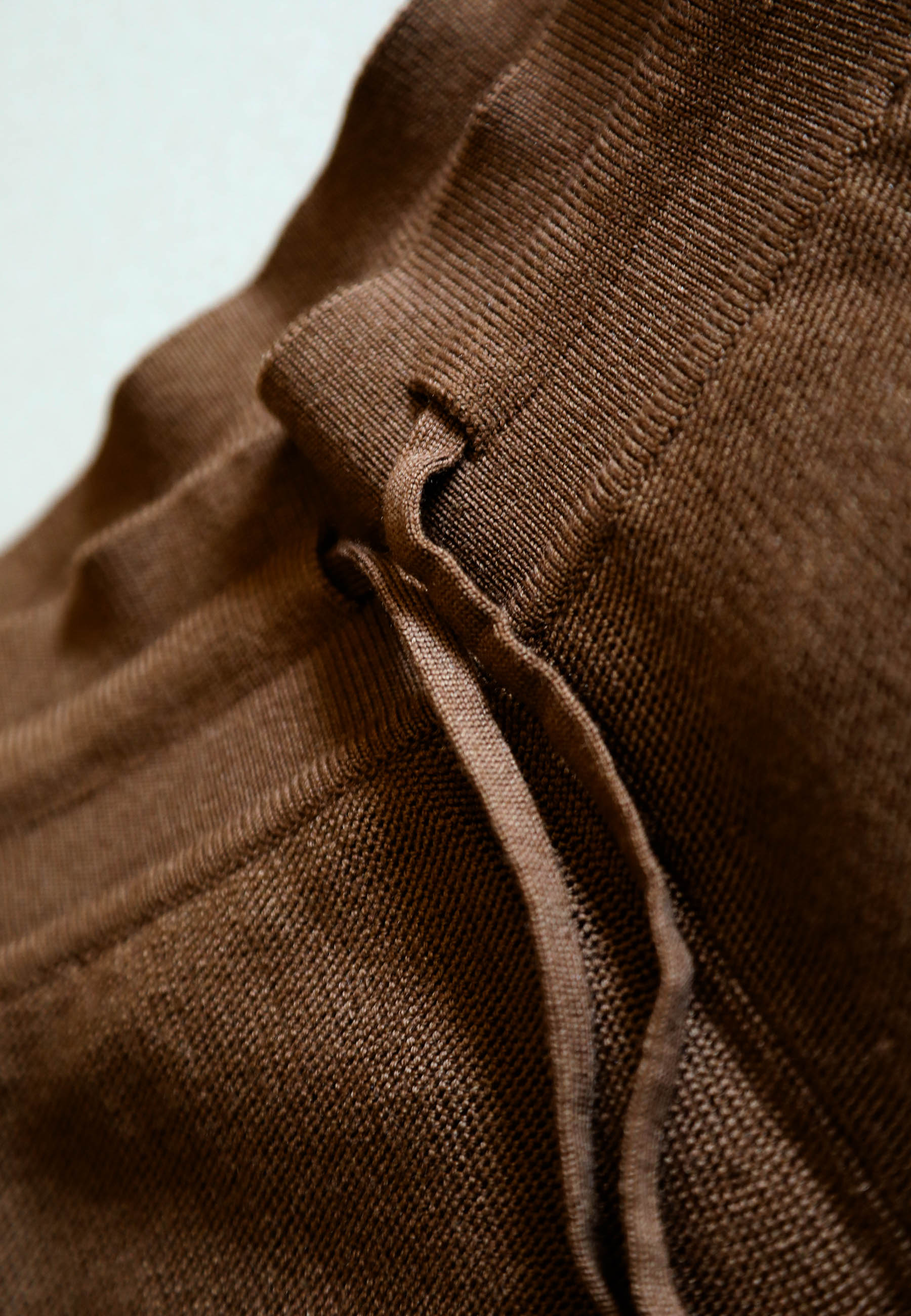 1884 Jogger in maglia donna mogano