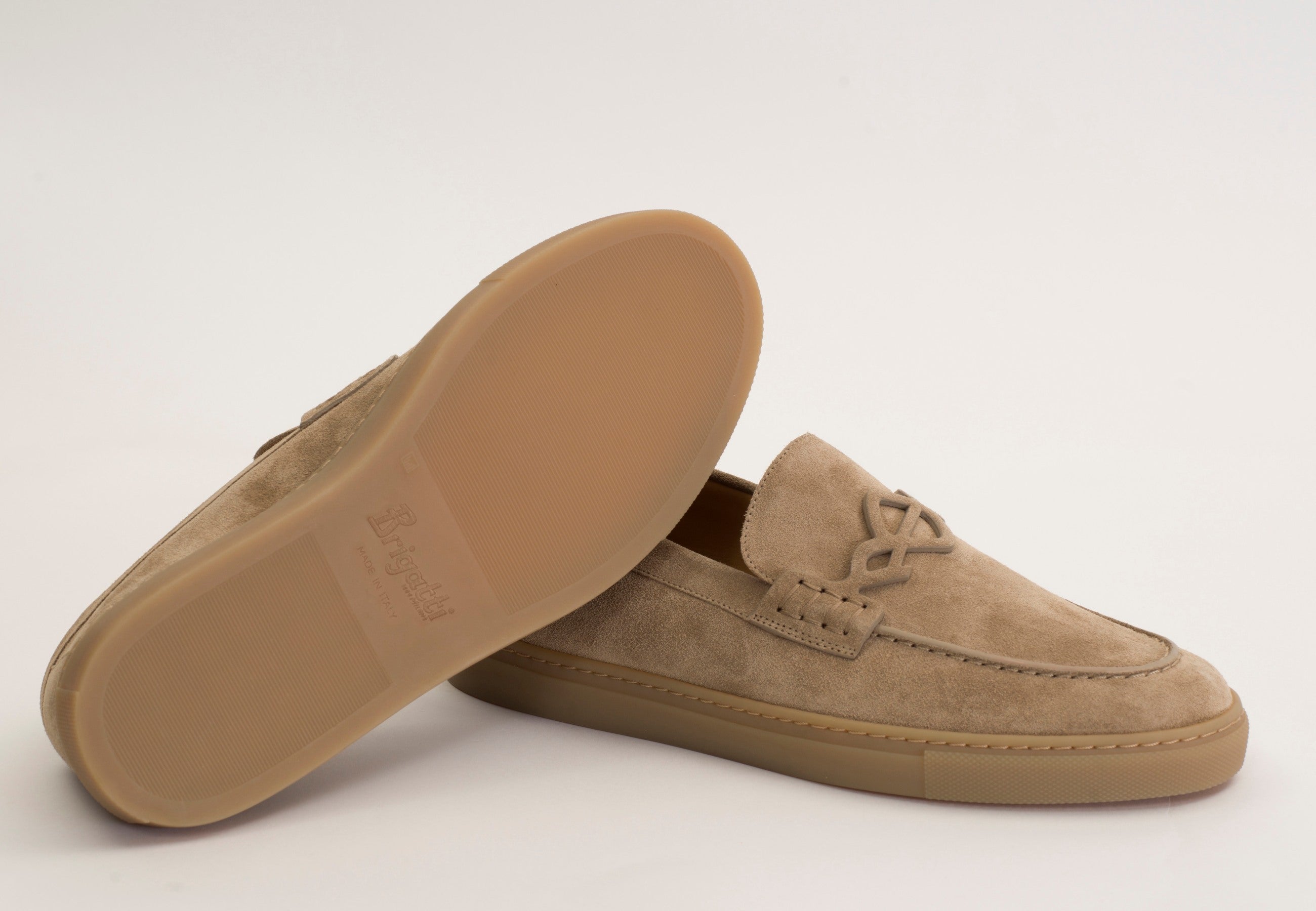 "BRIGATTINO" Slip-on loafers color sand