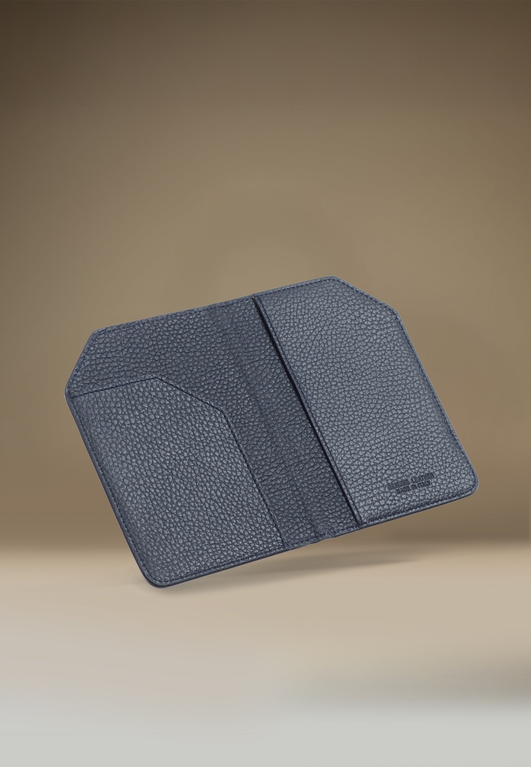 Porta passaporto blu