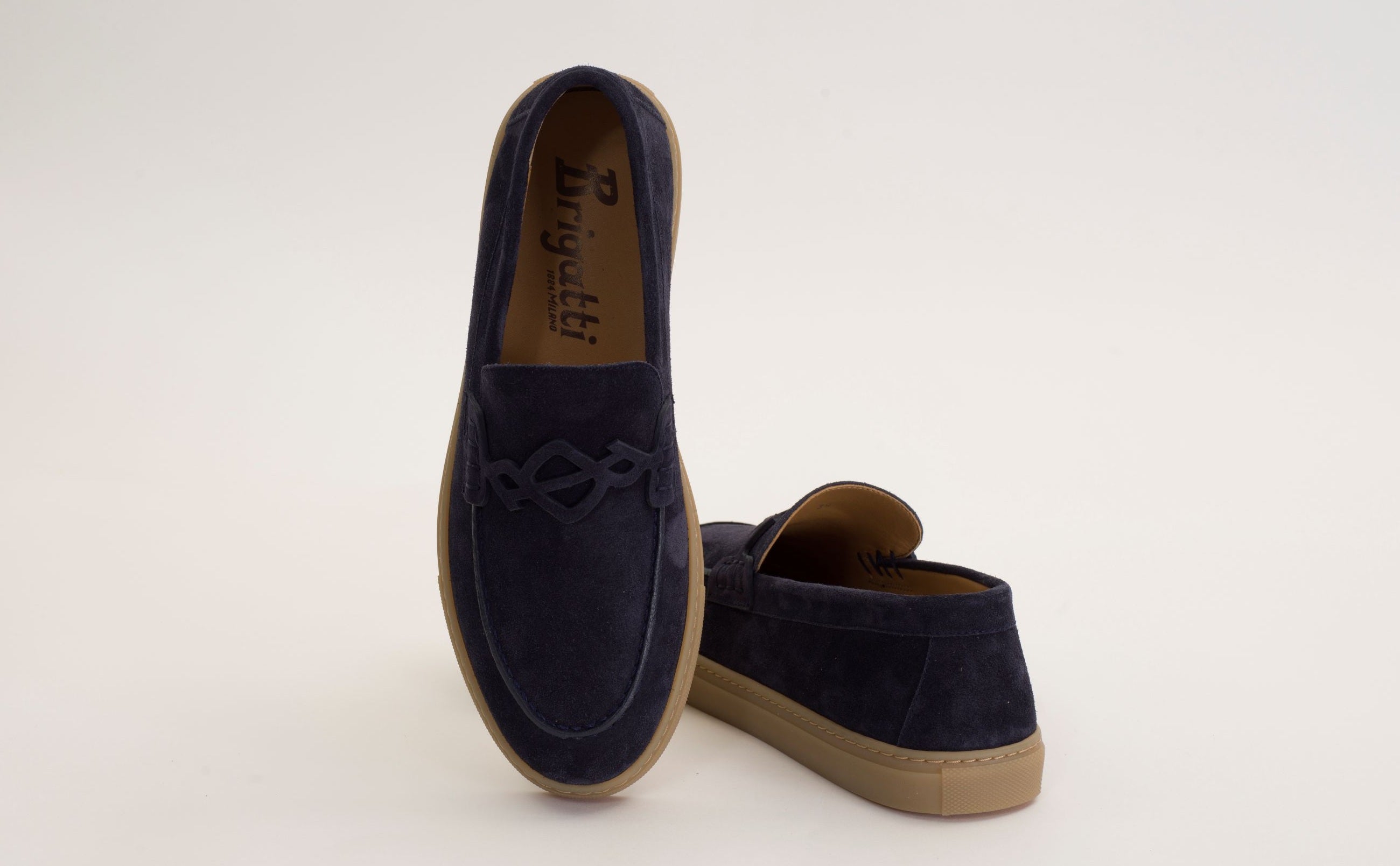 "BRIGATTINO" Slip-on loafers color blue
