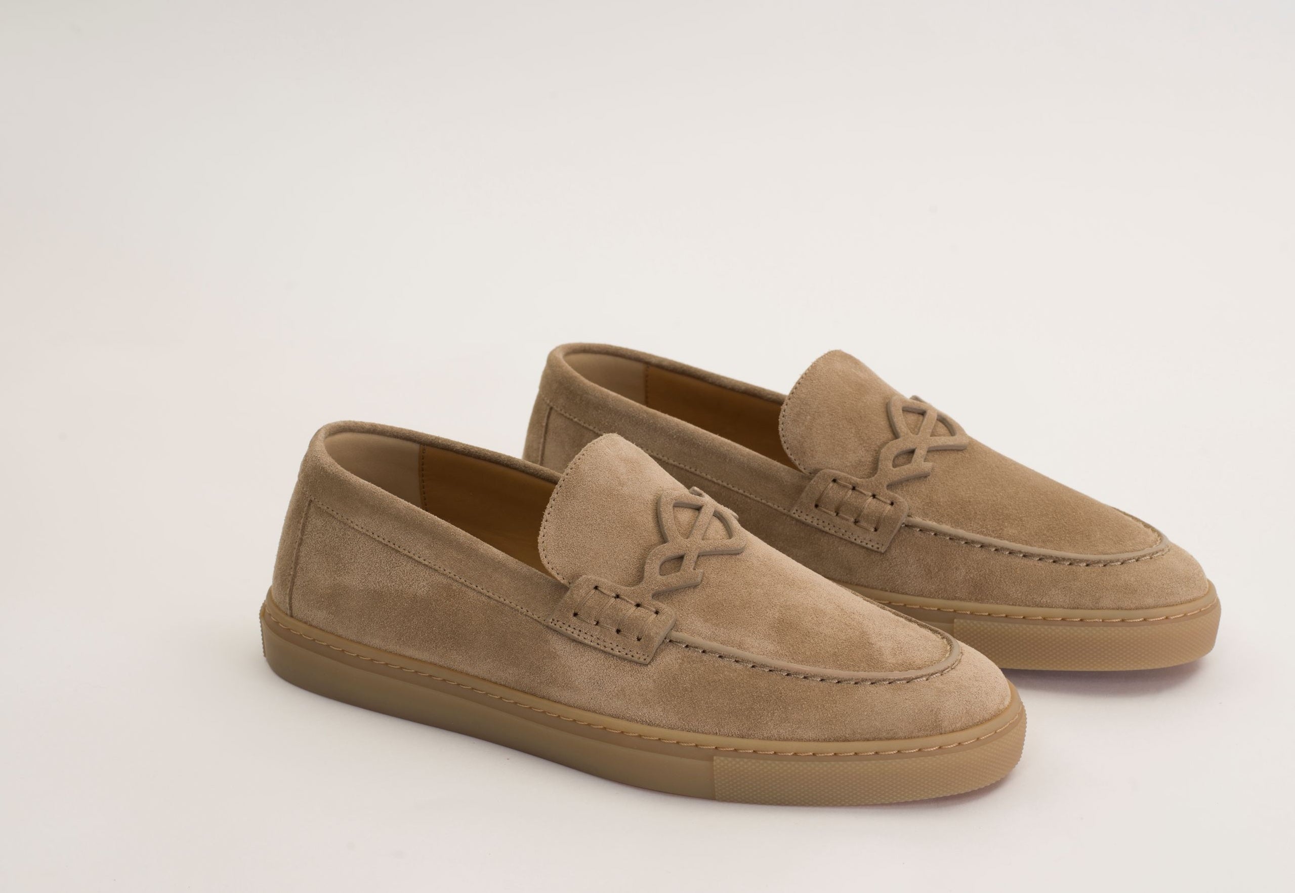 "BRIGATTINO" Slip-on loafers color sand