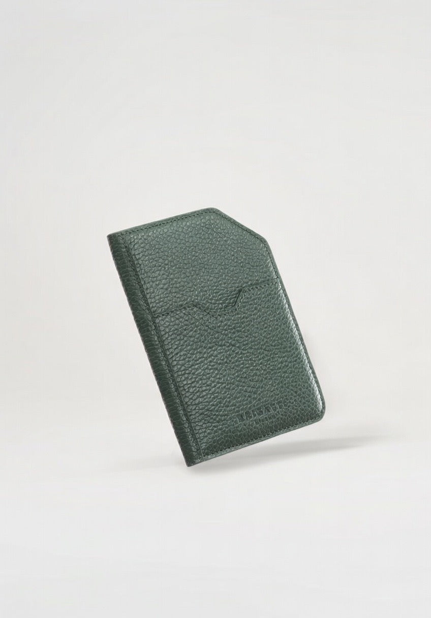 Porta passaporto verde