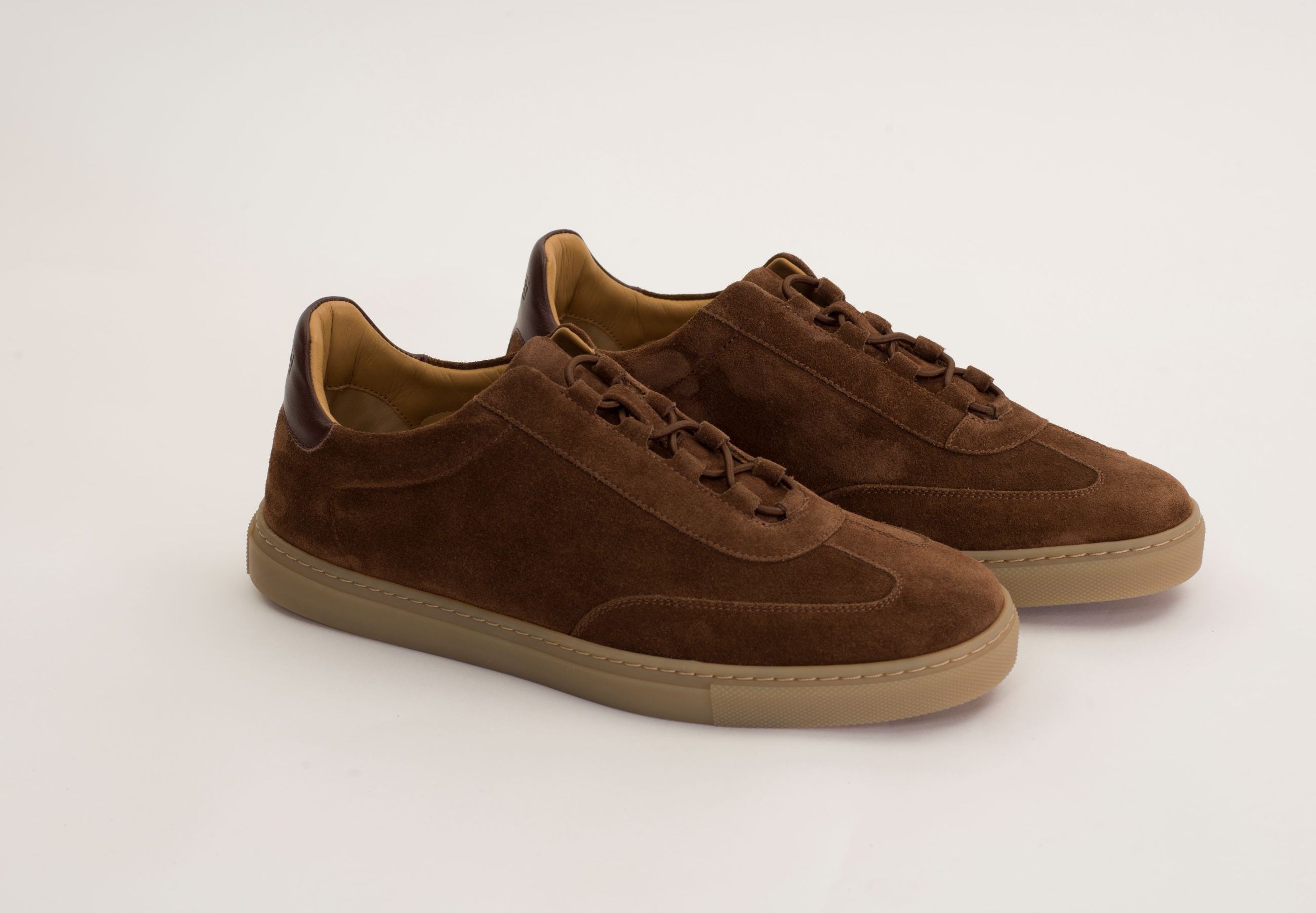 "TENNIS 1884" Slip-on sneakers color cocoa
