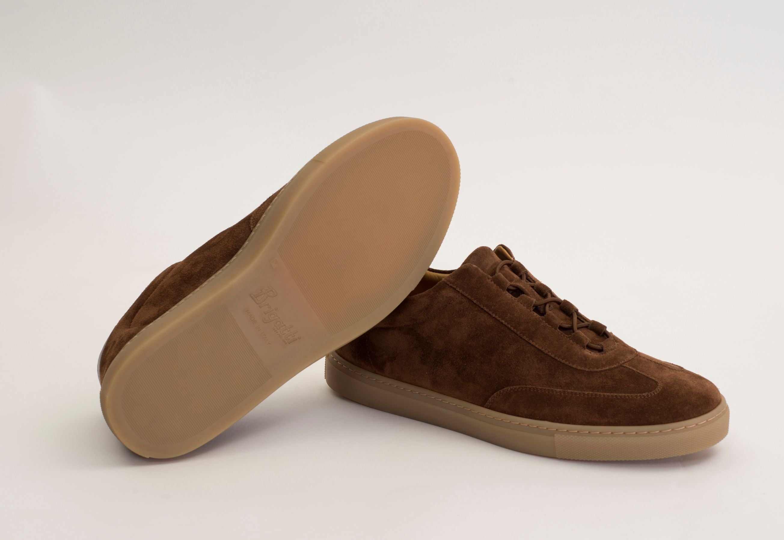 "TENNIS 1884" Slip-on sneakers color cocoa