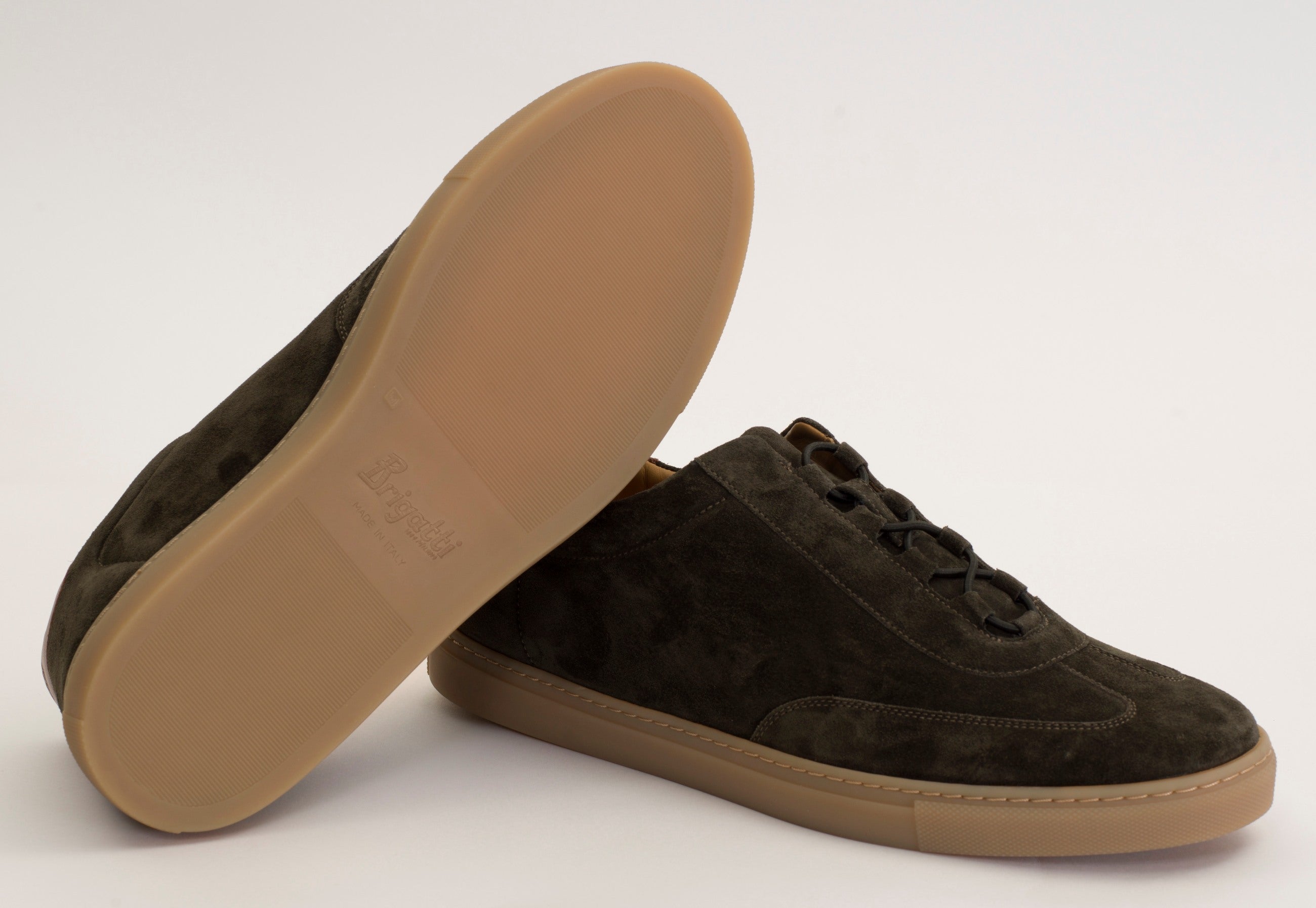 "TENNIS 1884" Slip-on sneakers green